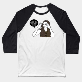 Mink Eyelashes Baseball T-Shirt